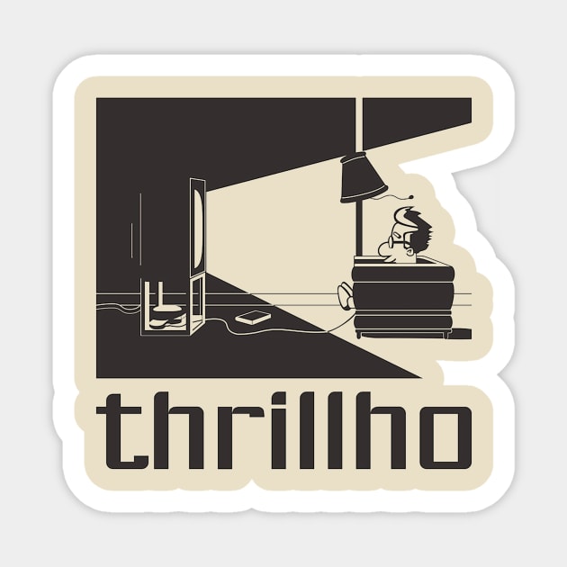 trillho Sticker by Van Bouten Design